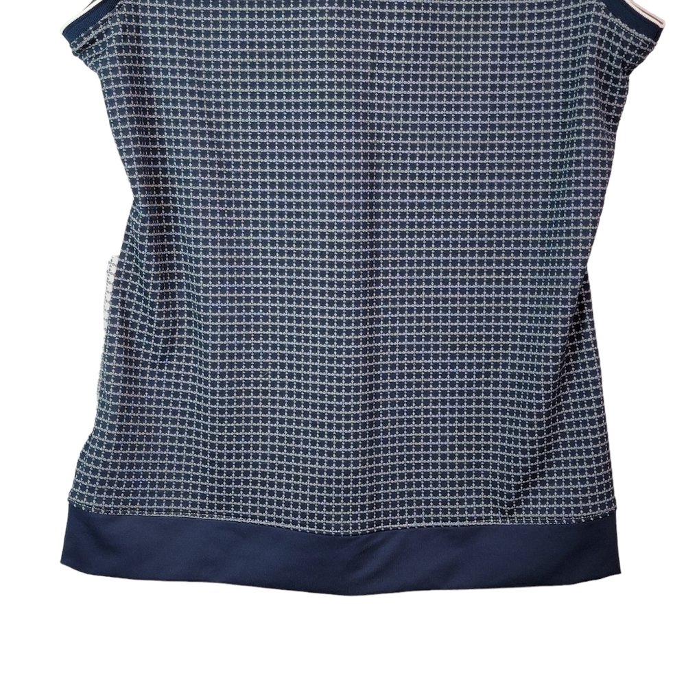 Lady Hagen Sleevless Blue White Summer Golf Activewear Shirt Women's Size M - Picture 7 of 10